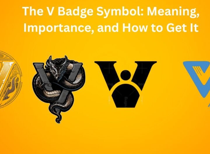 V Badge Symbol
